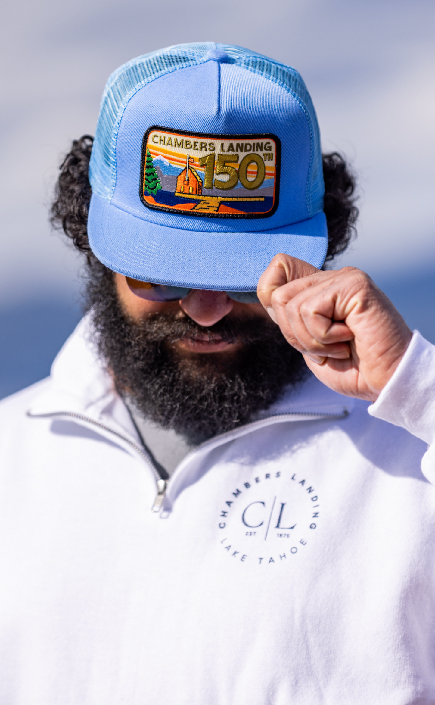 150th Baby Blue Patch Hat RARE - PRESALE!
